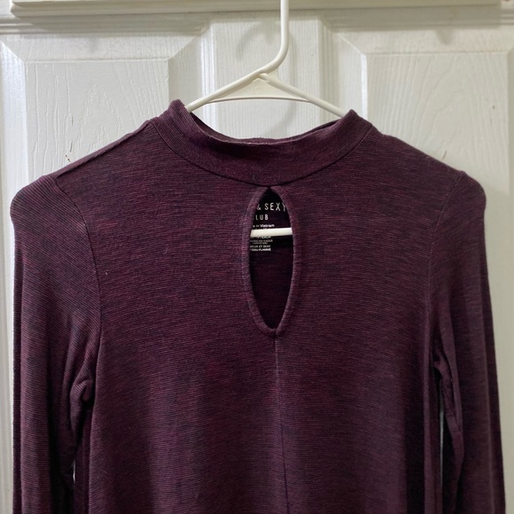 AE Soft and Sexy Keyhole Long Sleeve Top - Picture 2 of 11